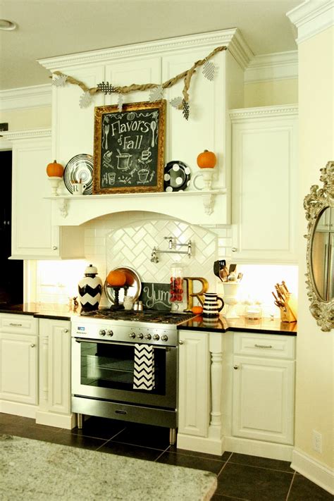 My Fall Kitchen Decor And A Free Fall Chalkboard Printable Less Than