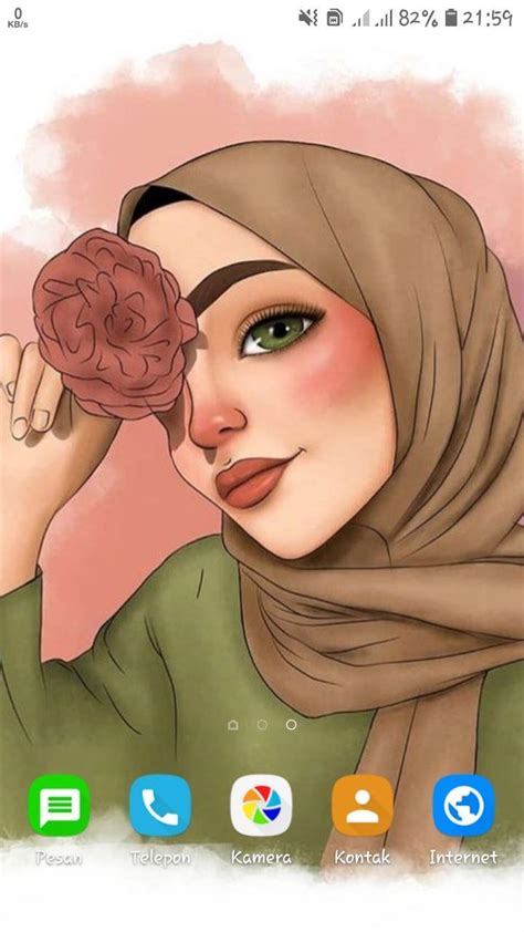 Girl Hijab Wallpaper Muslimah Cute