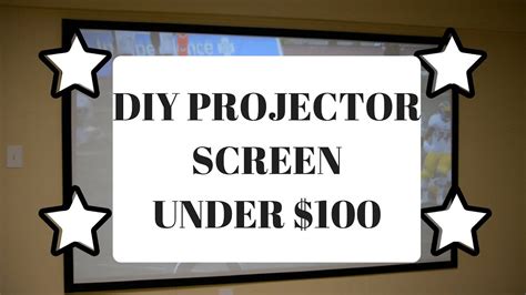 Roll it out, connect the fan, and stake it down. How to build a DIY Projector Screen under $100 - YouTube
