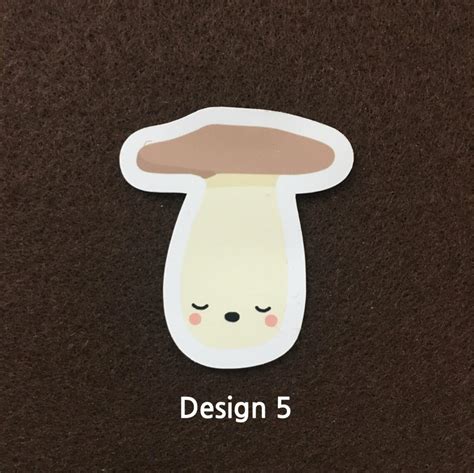 Kawaii Cute Mushroom Sticker Pack Cute Stickers Kawaii Etsy