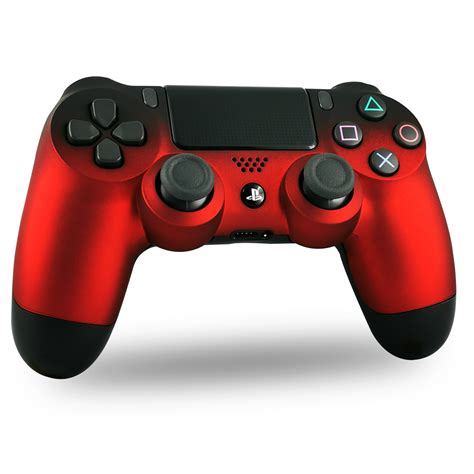 Manette PS4 personnalisée Shadow Rouge | Draw my Pad