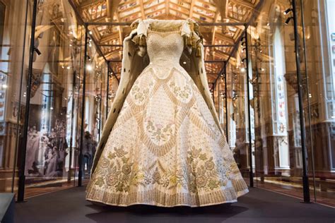 How Queen Elizabeth Iis Coronation Dress Featured Secret Good Luck Charm