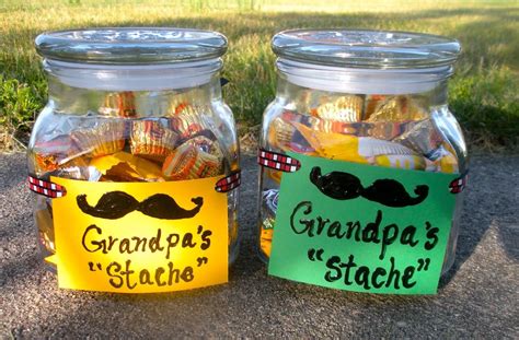 Candy Stache Grandpats Candy Card Grandpa Evan Could Give His