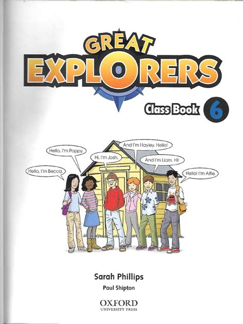 Libro Great Explorers 6º English