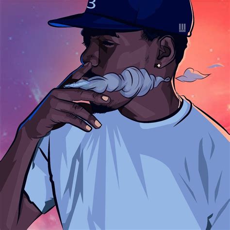Chance Art Rapper Art Swag Art Hip Hop Artwork