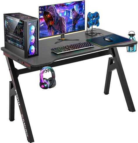 Gaming Computer Desk Home Office Desk Extra Large Modern Ergonomic