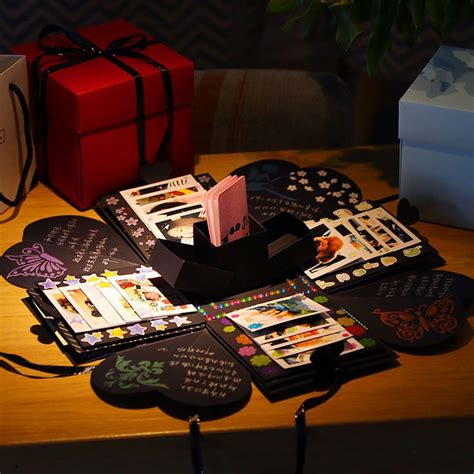 Handmade box surprise birthday gift for boyfriend. DIY Explosion Gift Box - Catchy Store | Surprise box gift ...