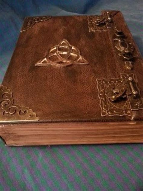Book of Shadows Altar COVEN'S Book of Shadows Rustic Book of Shadows old spells Witch Book ...