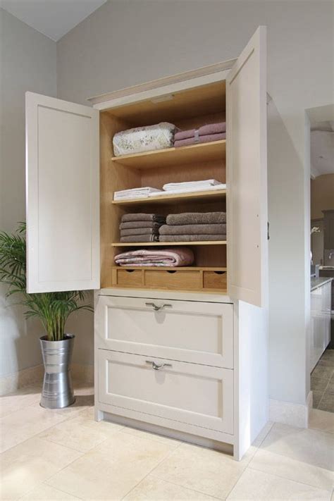 Our Freestanding Linen Cabinets Can Be Produced In Any Size Ideal For