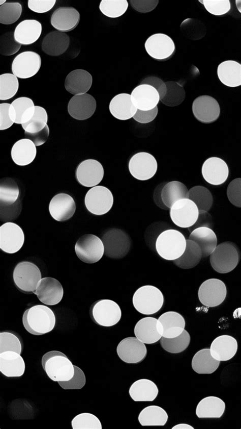 Free Download Black And White Bokeh Wallpaper Free Iphone Wallpapers