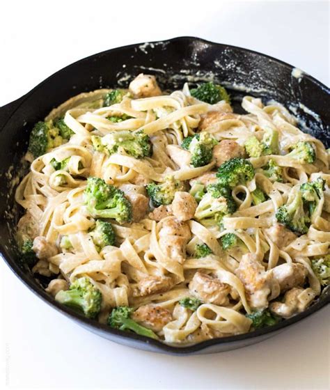 Broccoli Chicken Alfredo Chicken Pasta Recipes Popsugar Food Photo 17
