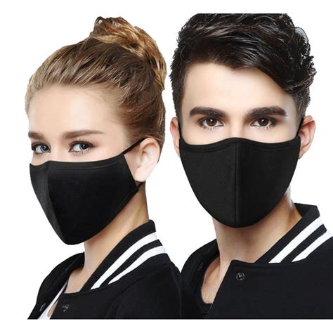 Reusable Black Breathable Face Mask Israeli First Aid