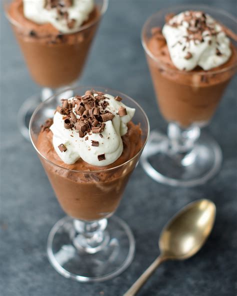 A brief history and recipe for chocolate mousse. Chocolate Mousse - Once Upon a Chef