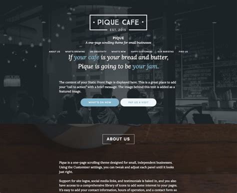 15 best free one page wordpress themes 2020 themegrill maternidad y todo
