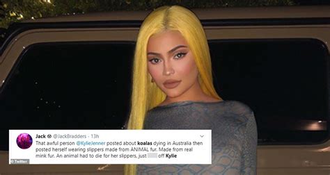 Kylie Jenner Slammed For Wearing Mink Fur Slippers After Australian Bushfire Relief Post Who