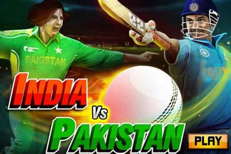 India Vs Pakistan Game Cricket Games Play Online Free