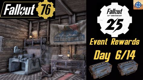 Fallout 25th Anniversary Event Items Day 614 Youtube