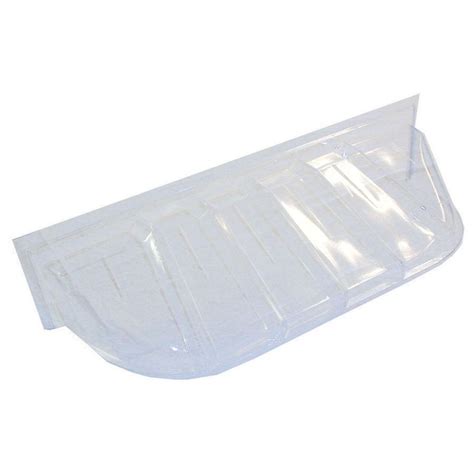 This grate is designed to protect your family, animals, and home from the hazards of an open basement window well without having to purchase expensive custom window well covers. MacCourt 43 in. x 12 in. Polyethylene Elongated Bubble ...