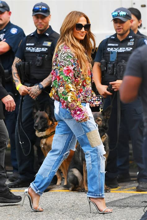 Jennifer Lopez Attends The 2021 Global Citizen Live Festival At Central