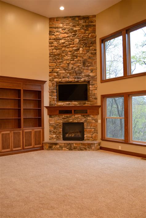 Corner Stone Fireplace Pictures