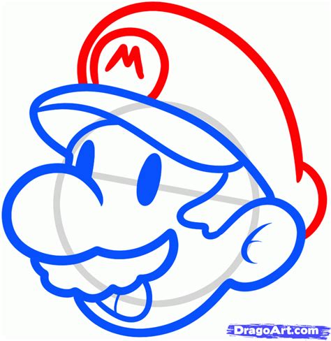 How To Draw Mario Easy Step By Step Video Game Characters Pop