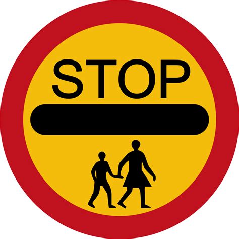 School Crossing Sign Free Range Kids