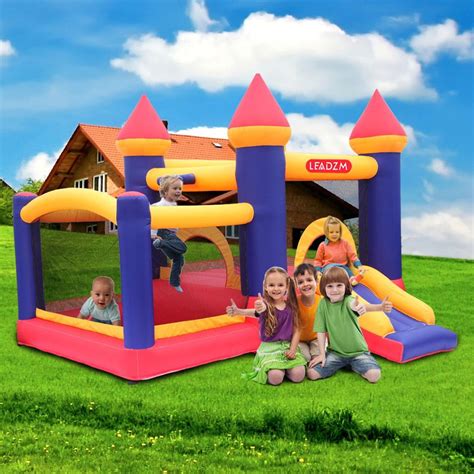 Ubesgoo Kids Inflatable Bounce House Slide Bouncer Castle