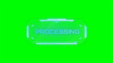 Green Screen Processing Banner Youtube