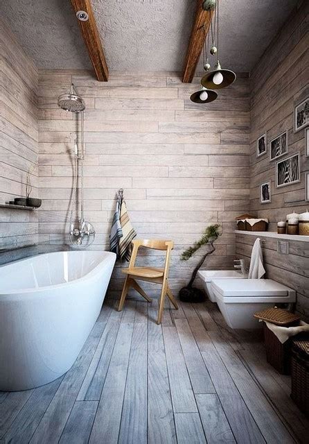 If you're seeking wall tiles for a small bathroom, or you need some neat bathroom wall tile designs, or you've just got to have a modern and trendy bathroom then you'll find a superb choice of designs. Farmhouse ban inspired bathroom - Rustic - Bathroom ...