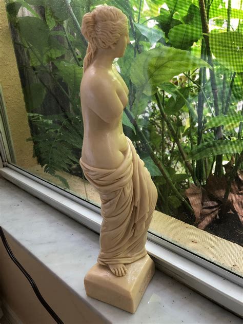 Vintage Greek Venus Di Milo Alabaster Sculpture Aphrodite Etsy