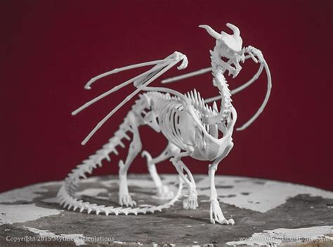 Dragon Skeleton By Brianrichardson On Dragon Skeleton 3d Printing