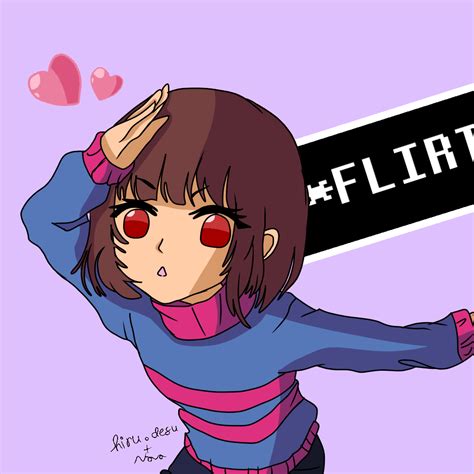 Anime Frisk The Flirter Open Collab By Naarwhales On Deviantart