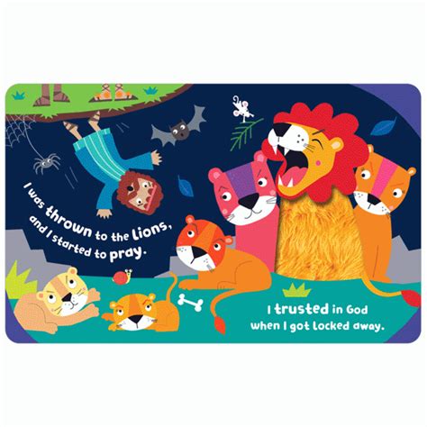Make Believe Ideas Touch And Feel Bible Stories Daniel And The Lions