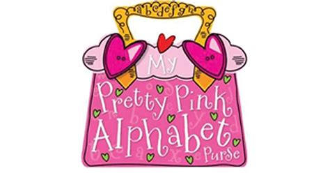 My Pretty Pink Alphabet Purse By T Bugbird