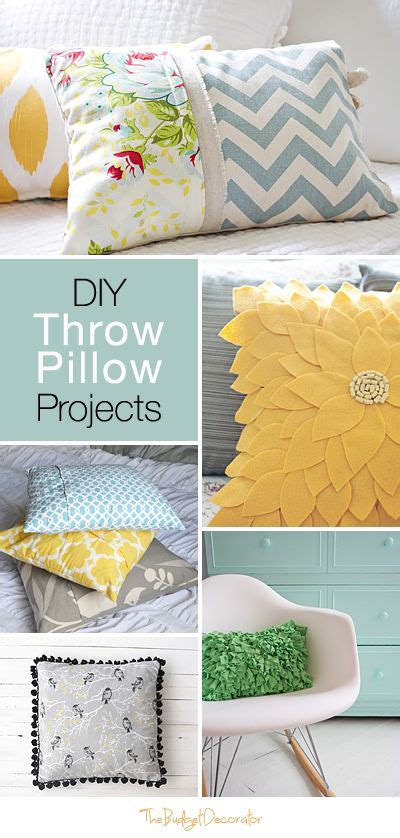 Diy Throw Pillow Projects The Budget Decorator