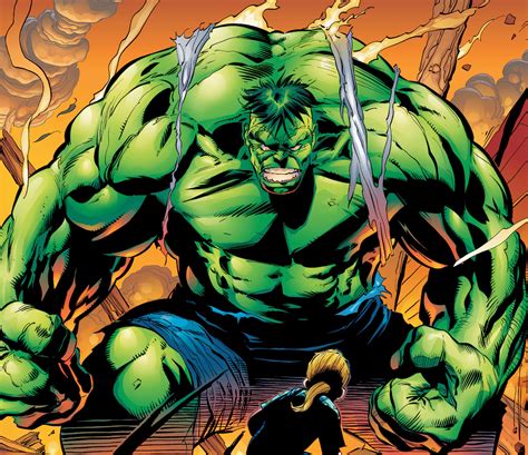 Hulk Dr Bruce Banner Savage Hulk Persona Art By Ron Garney