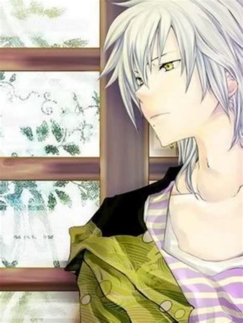 Love Silver Or White Hair ~ Anime And Manga Cute Anime Boy Hot