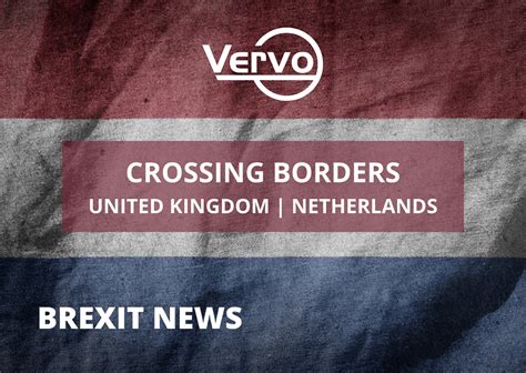 Border Crossing United Kingdom And The Netherlands