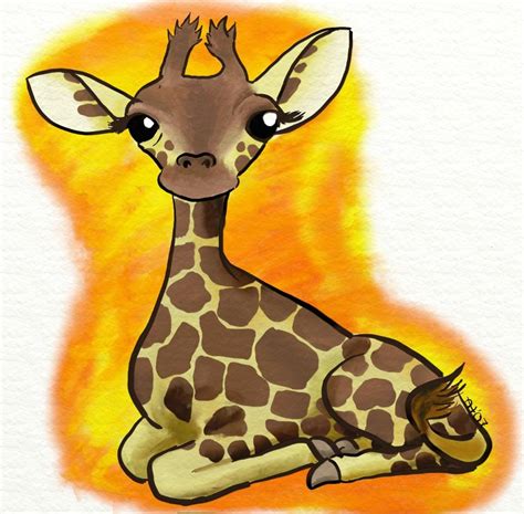 Giraffe Baby By Arihoma On Deviantart