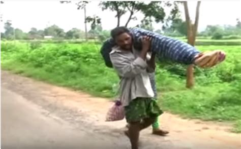 Odisha Man Forced To Carry Wifes Dead Body For 10 Km As He Had No Money For Ambulance