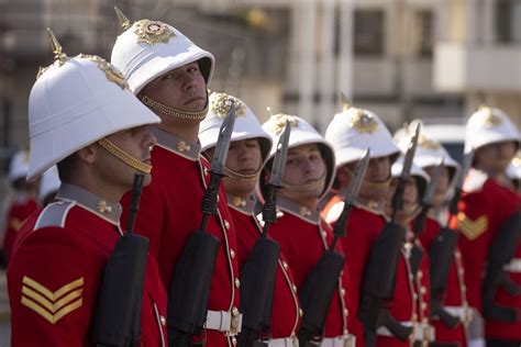 Royal Gibraltar Regiment Fit For Role Inspection Ahead Of Public Duties