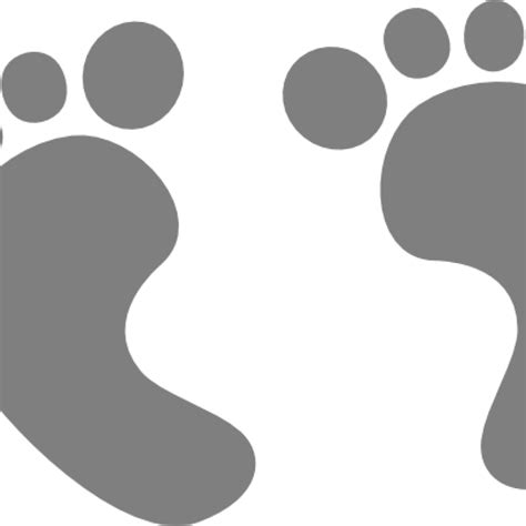 Baby Footprint Baby Footprints Clipart Ba Feet Clip Art At Clker