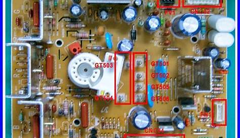 SAMSUNG CRT TV-WS-32Z30HPQ - SMPS (Power) and Deflection - Circuit Diagram (Schematic)
