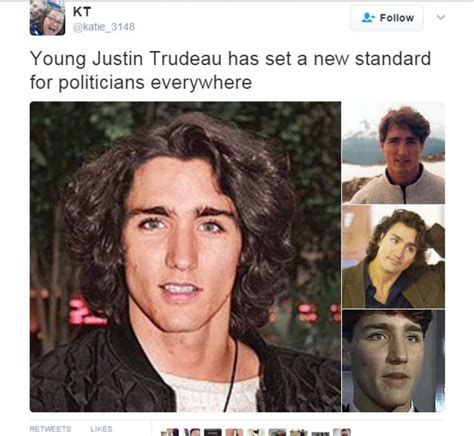 The year 2000 got justin trudeau in great despair when his. Photos of young Justin Trudeau surface online, Twitter ...