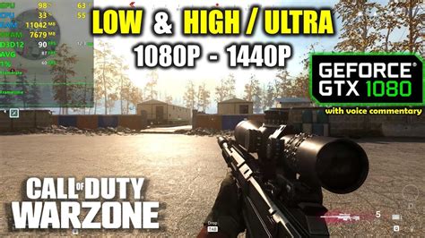 Gtx 1080 Call Of Duty Warzone Battle Royale 1080p And 1440p Low