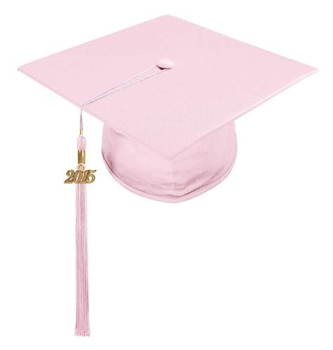 Child Pink Cap And Tassel Kindergarten Graduation Child Graduation