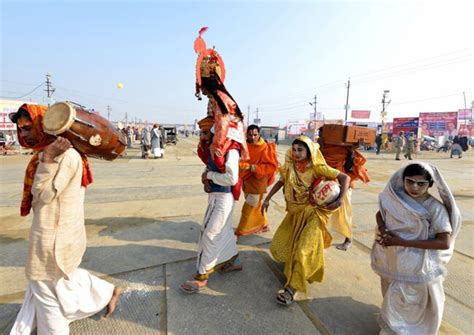 Paush Poornima Celebrated With Great Fervour At Maha Kumbh Mela 2013
