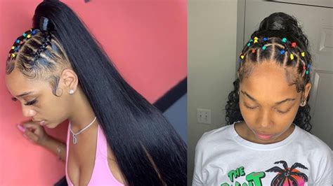 Sleek hairstyles work especially well on fine hair, as they're easier to manage. How to Make Your Own Rubber Band Hairstyles - Human Hair Exim