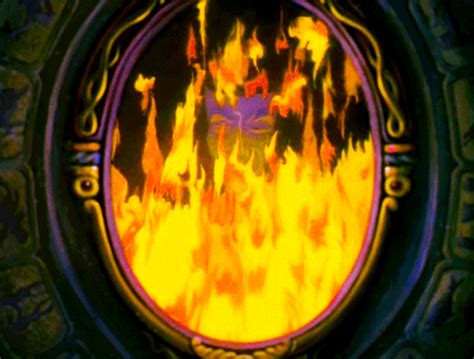 Disney Snow White Villains Evil Queen 7x5 Magic Mirror Replica Wall