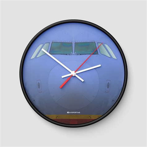 Wn Airplane Wall Clock